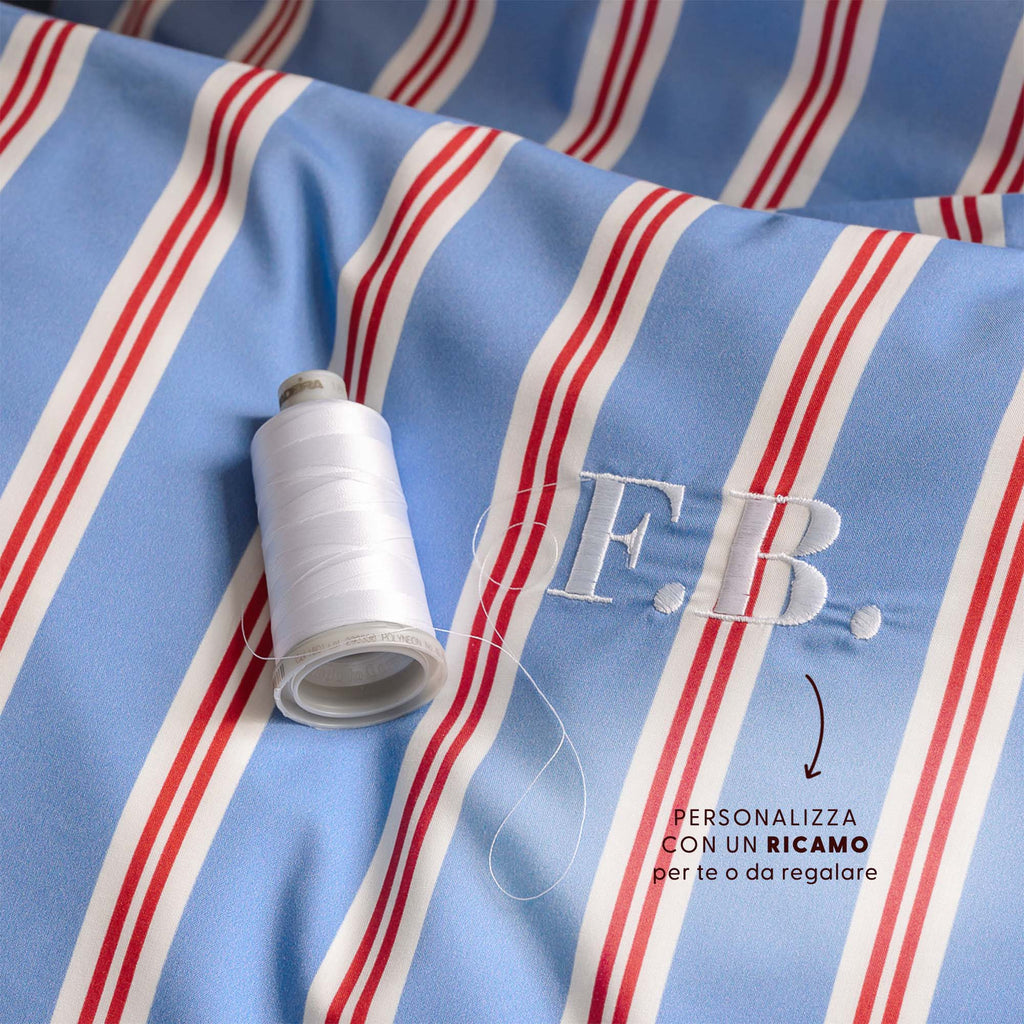 Completo copripiumino in percalle