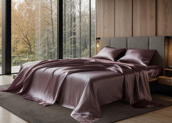 Set Lenzuola + 2 Federe | Raso 400 Fili | Notturno Milano