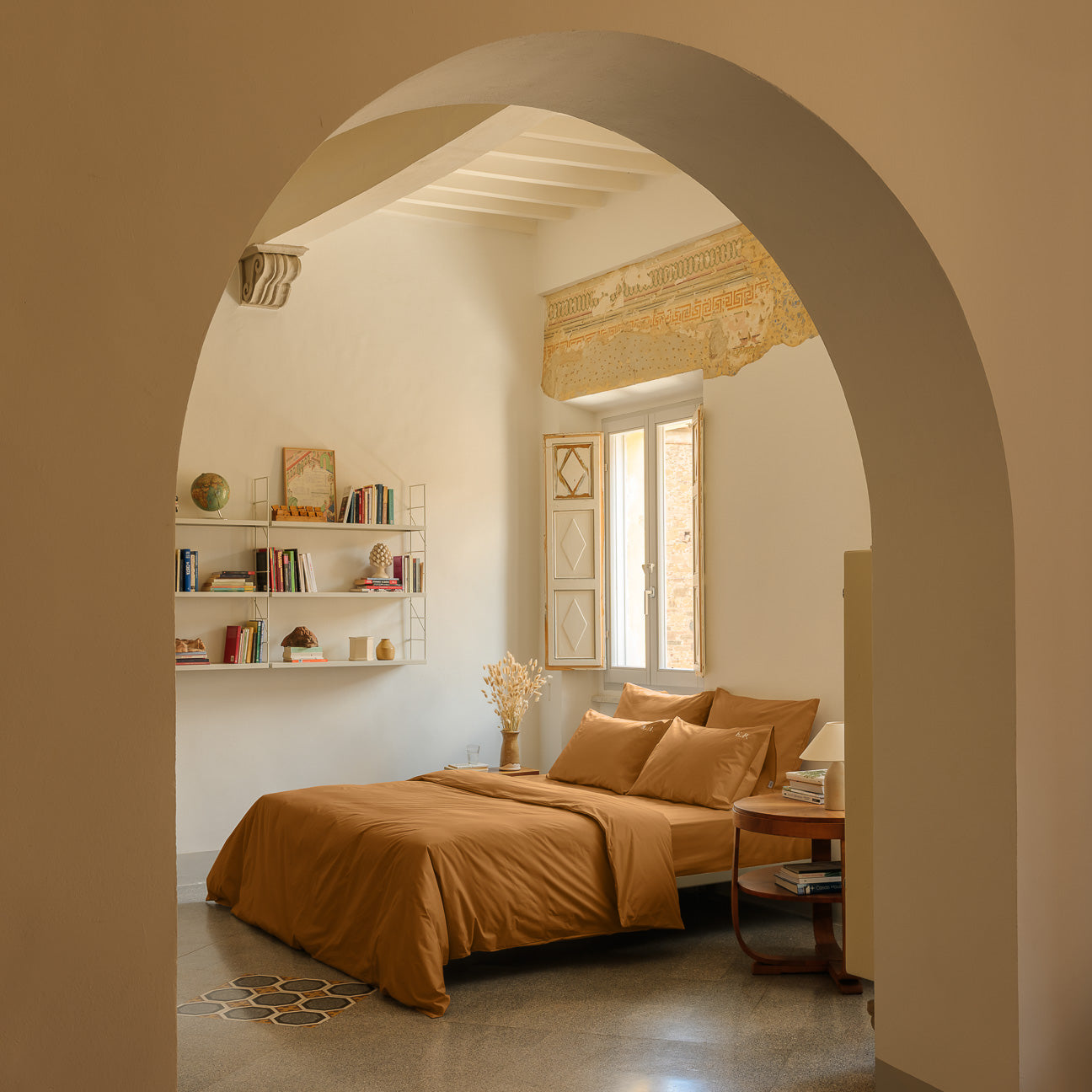 Completo copripiumino in percalle