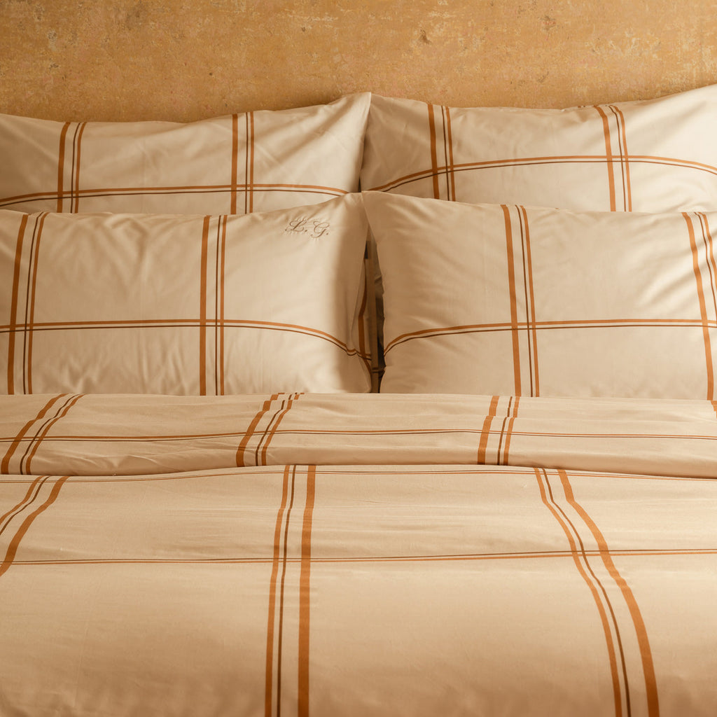 Completo copripiumino in percalle