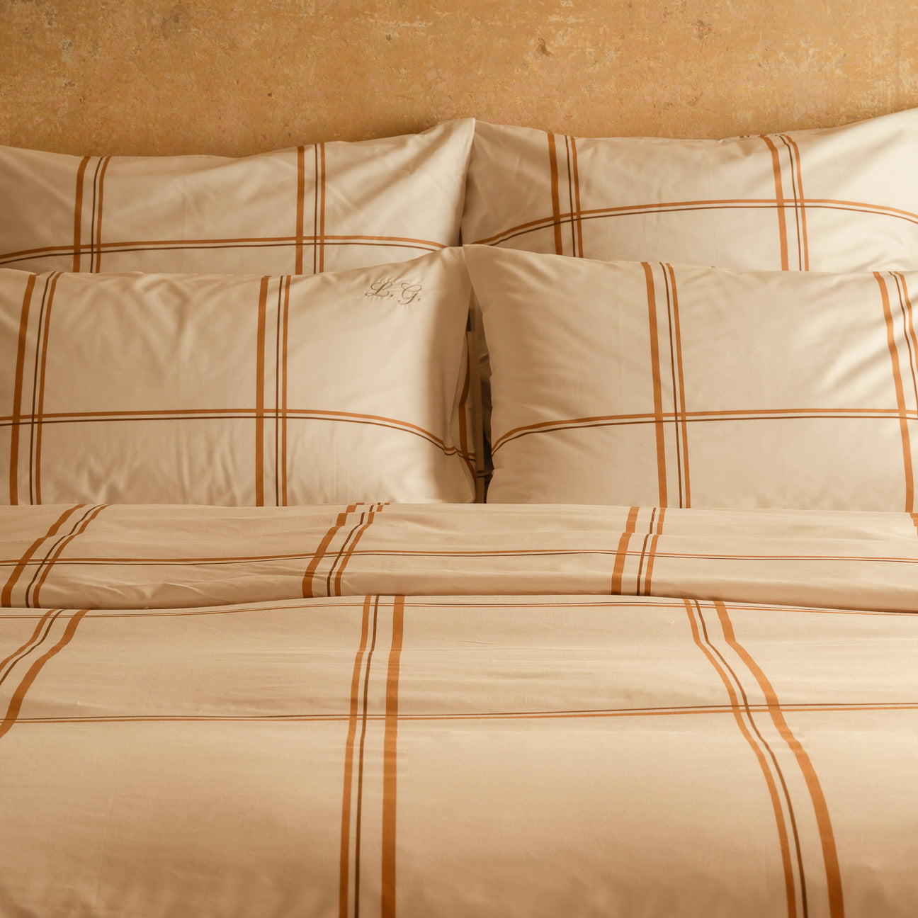 Completo copripiumino in percalle