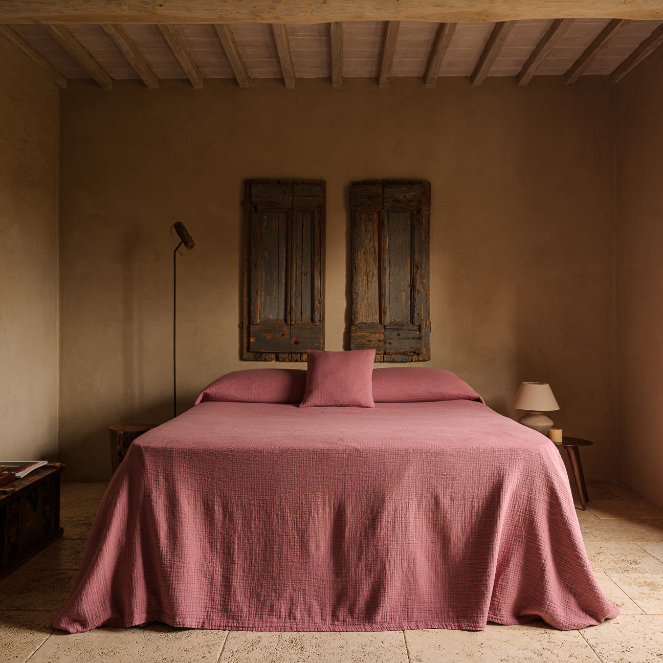 Fodera cuscino arredo in mussola di cotone