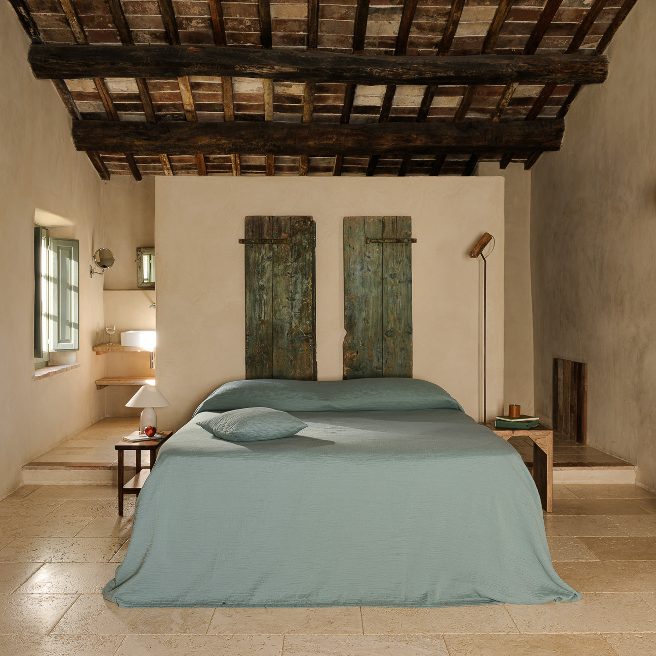 Fodera cuscino arredo in mussola di cotone