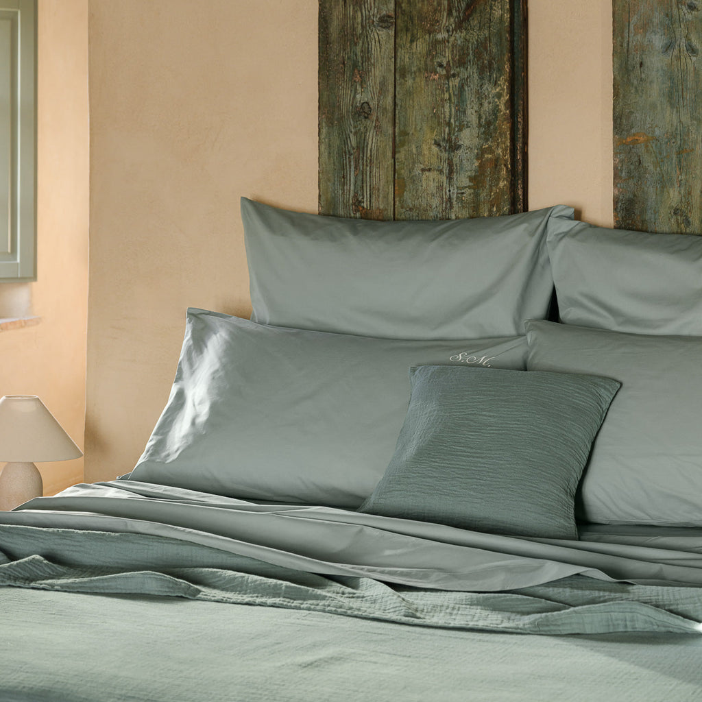 Fodera cuscino arredo in mussola di cotone