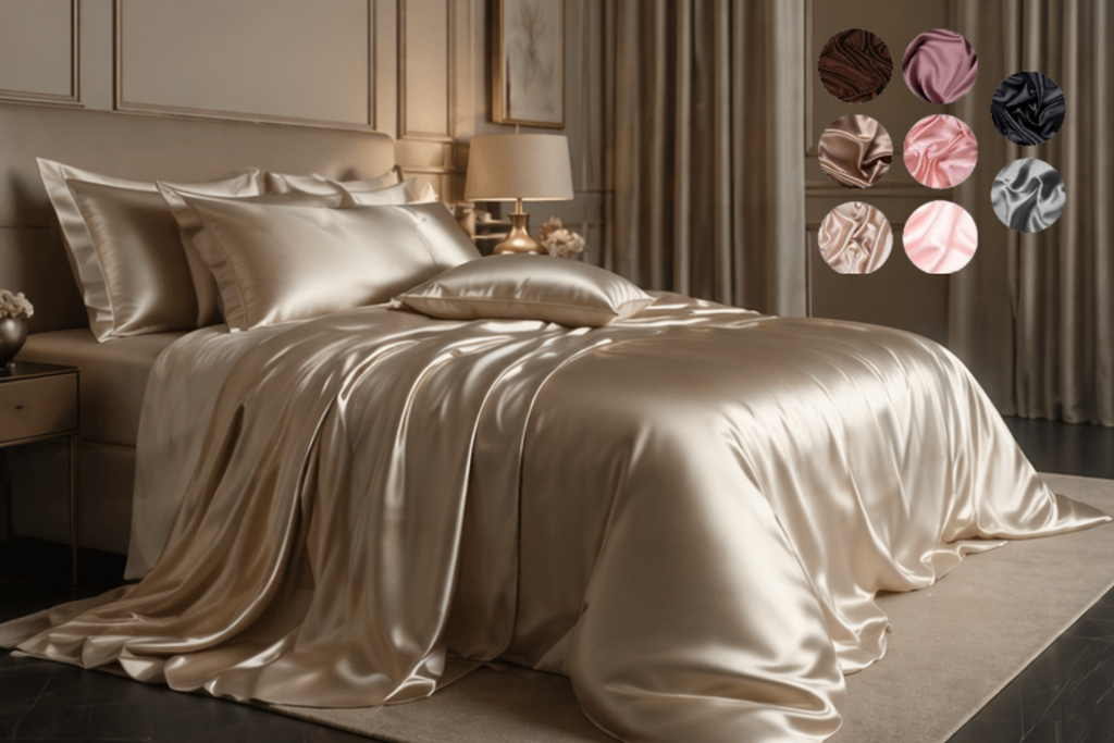 Set Lenzuola + 2 Federe | Raso 400 Fili | Notturno Milano