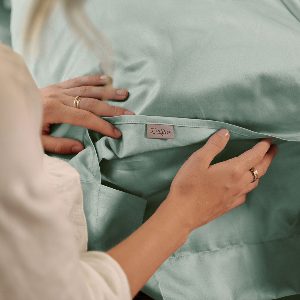 Completo lenzuola in raso