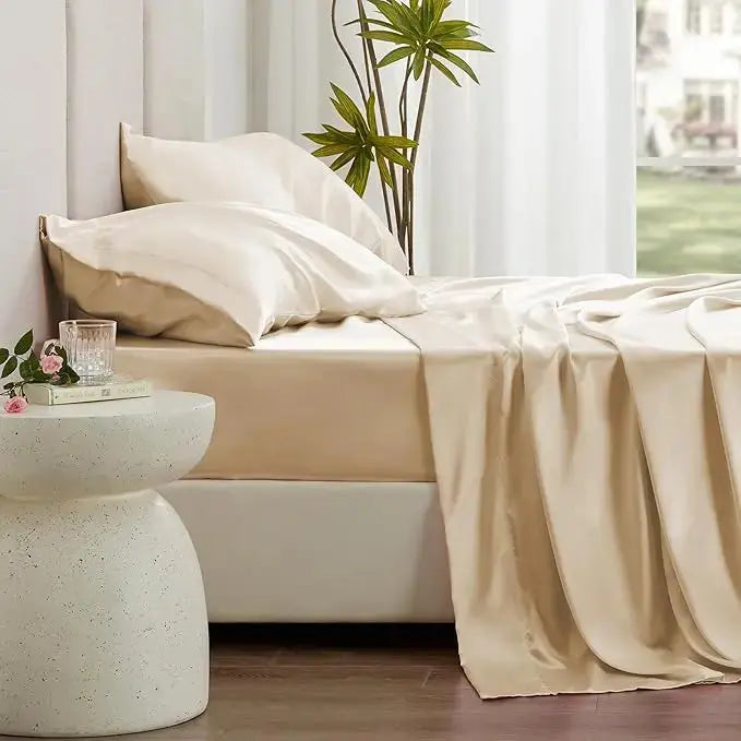 Set completo da letto in seta Mulberry