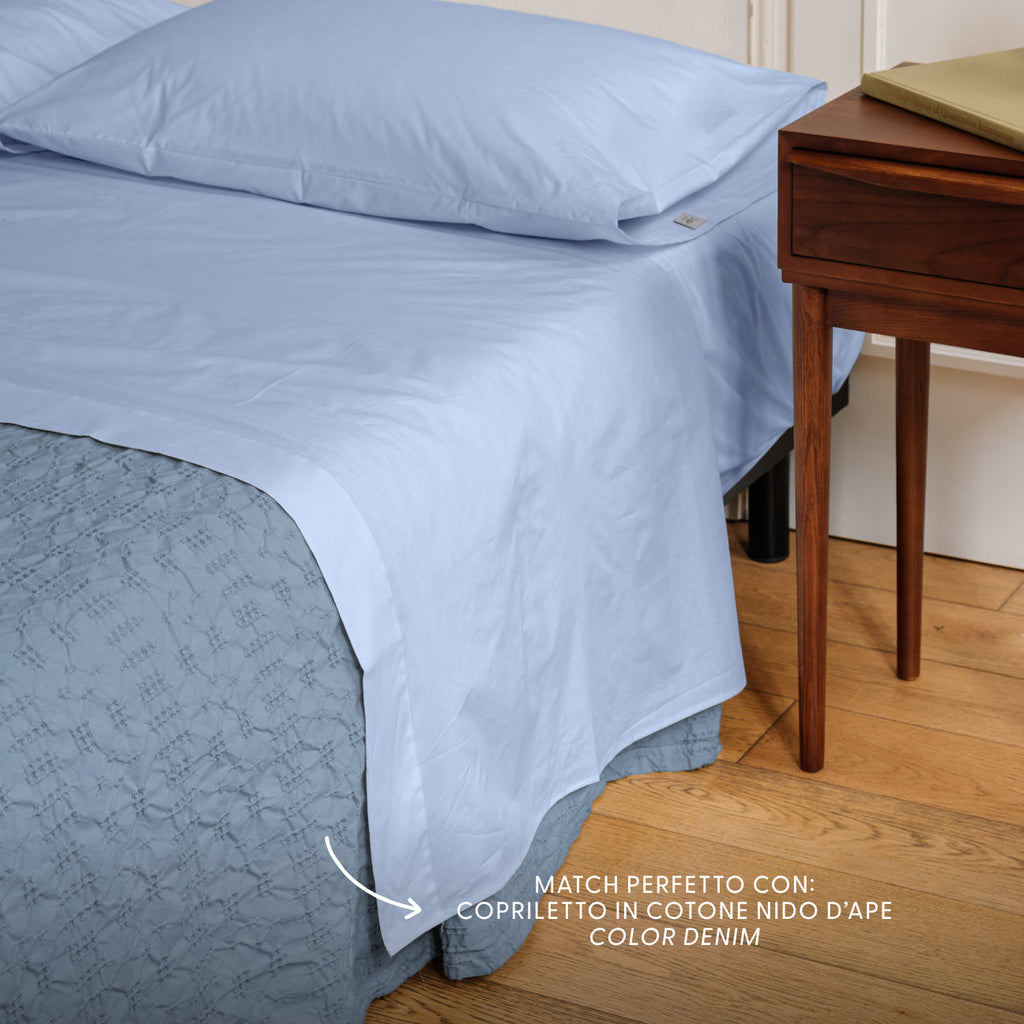 Completo lenzuola in percalle