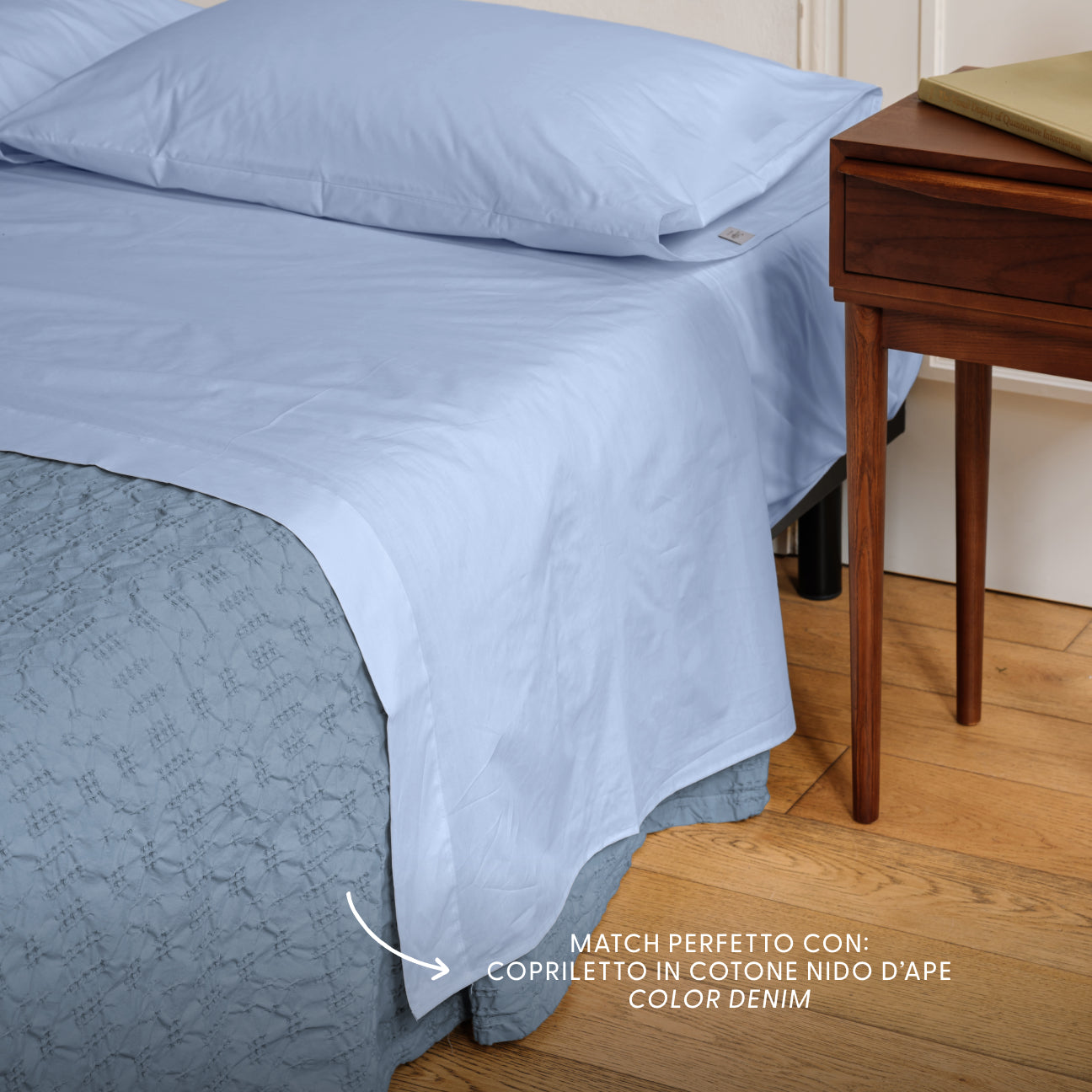 Completo lenzuola in percalle