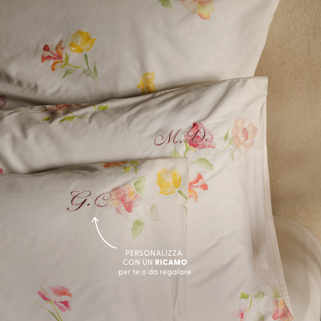 Completo lenzuola in percalle