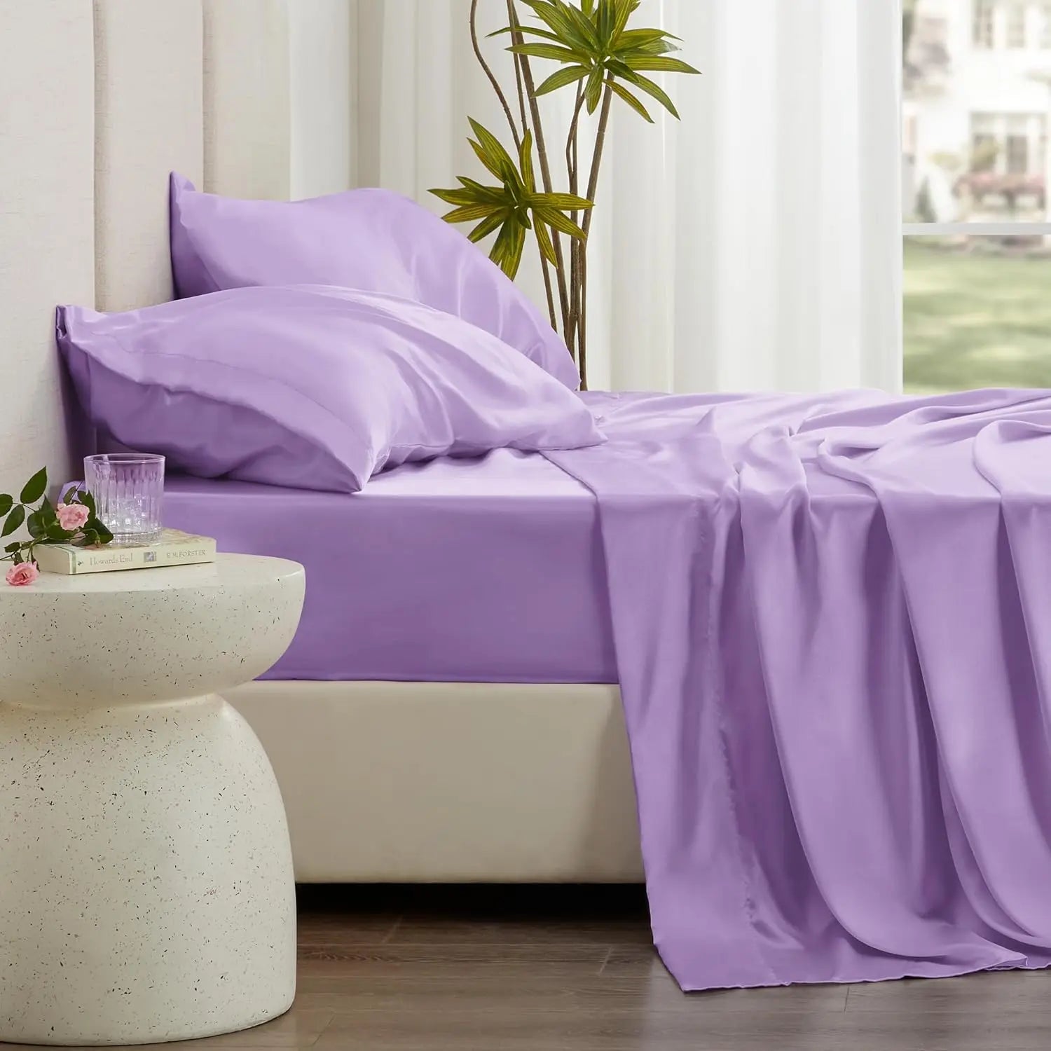 Set completo da letto in seta Mulberry