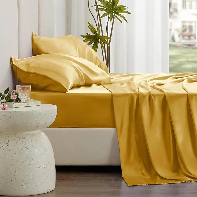 Set completo da letto in seta Mulberry