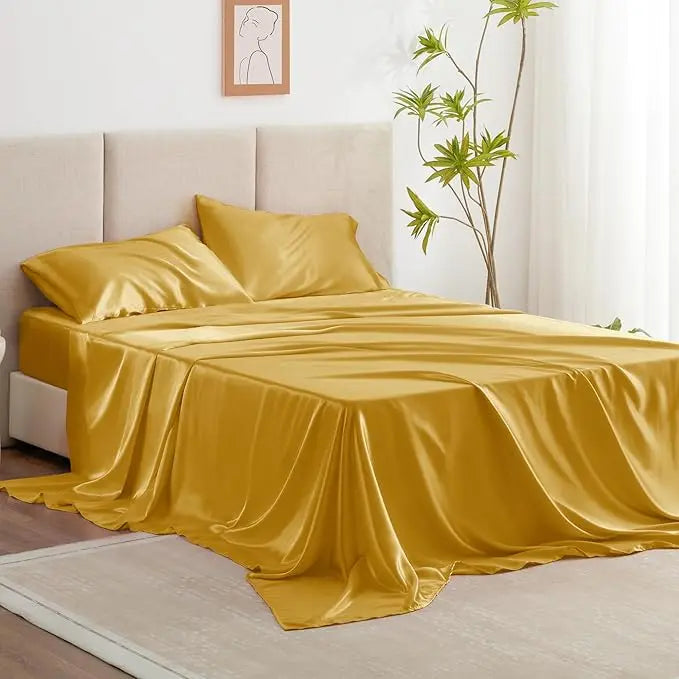 Set completo da letto in seta Mulberry