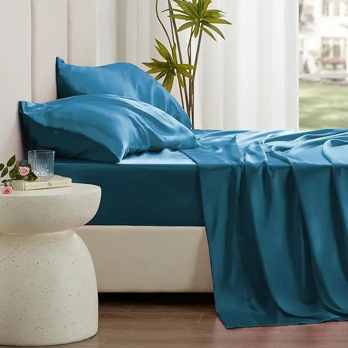 Set completo da letto in seta Mulberry