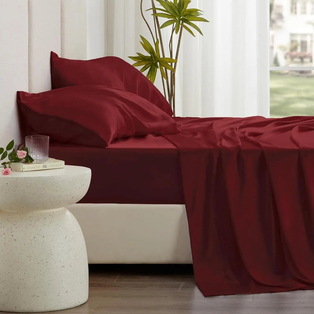 Set completo da letto in seta Mulberry